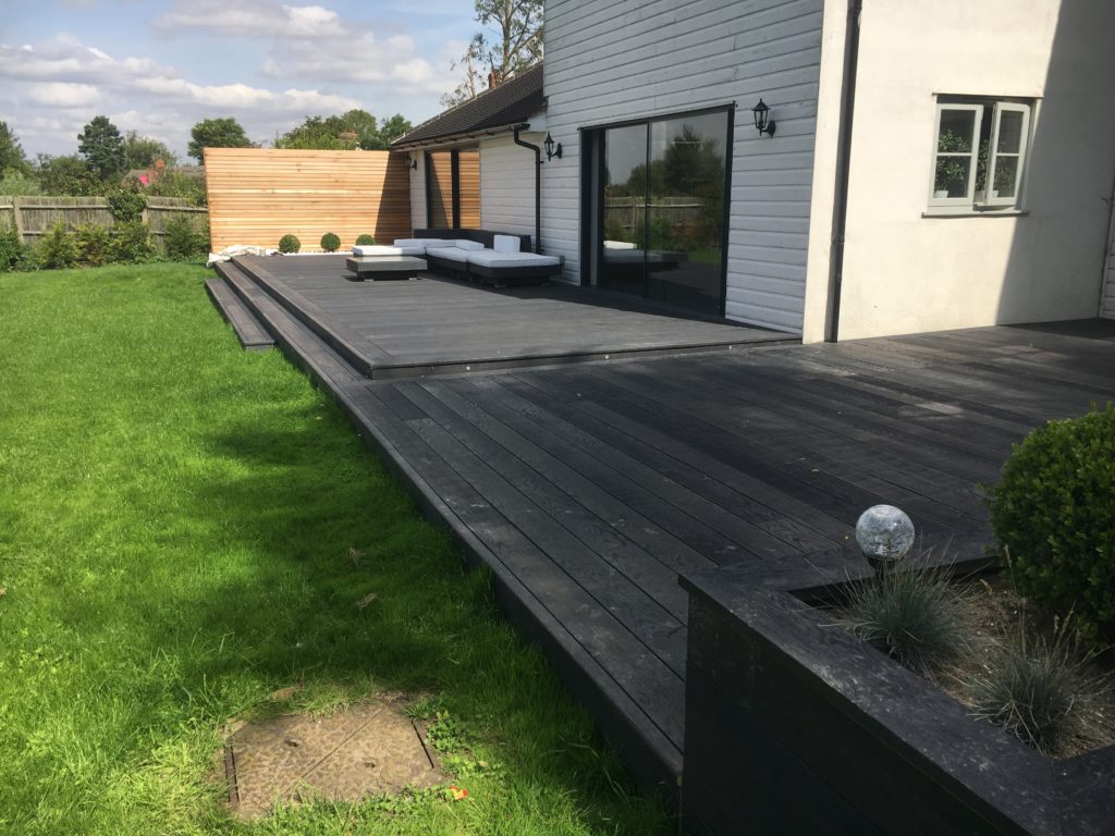 millboard driftwood decking conway landscapes